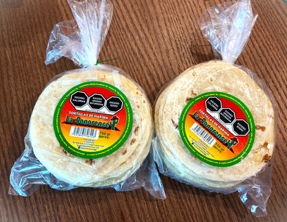 Tortillas de harina
